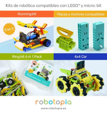 Nuevos kits de robótica compatibles con LEGO y micro:bit - 1, Foto 1
