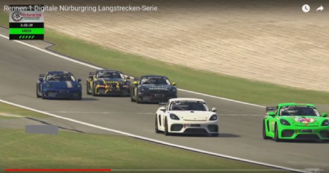 Giti Tire en el TOP-10 de la carrera virtual organizada tras la suspensión de la competición en Nürburgring - 1, Foto 1