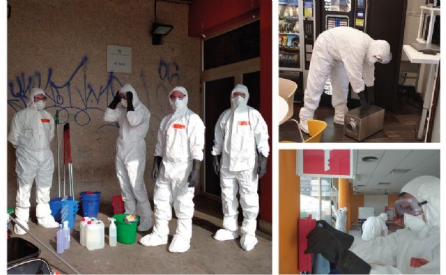 Tot Net continúa su labor de higiene y desinfección para frenar la propagación del Coronavirus - 1, Foto 1