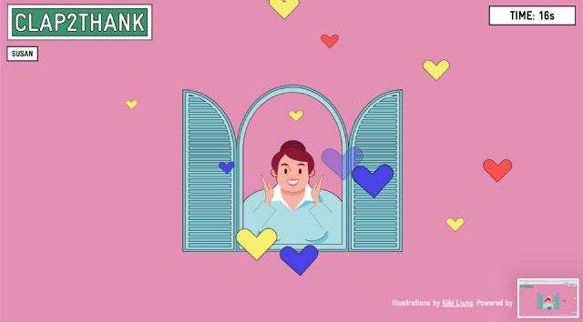 Clap2thank, el juego interactivo que escucha los aplausos de agradecimiento a los sanitarios - 1, Foto 1