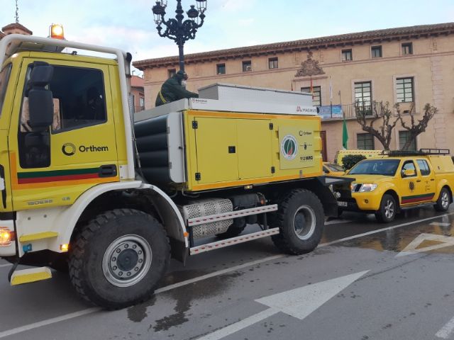 La Unidad de Defensa contra Incendios Forestales realiza trabajos de limpieza y desinfeccin en zonas estratgicas de Totana y El Paretn - 6