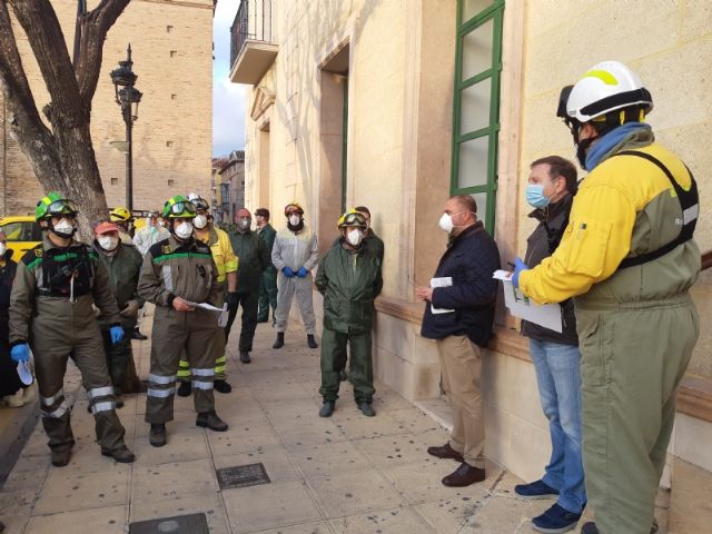 La Unidad de Defensa contra Incendios Forestales realiza trabajos de limpieza y desinfeccin en zonas estratgicas de Totana y El Paretn - 38