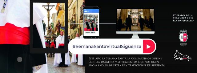 250.000 personas han seguido la Semana Santa Virtual seguntina en RRSS - 1, Foto 1