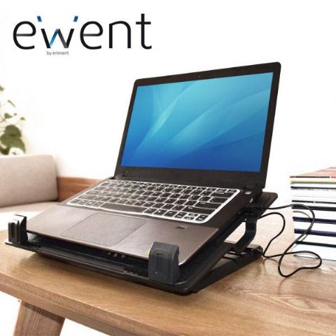Los soportes con ventiladores de Ewent aumentan la vida útil de los portátiles - 1, Foto 1