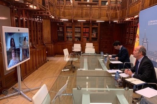 Campo pide a las asociaciones de fiscales sus aportaciones a la hoja de ruta para la salida de la crisis del COVID-19 - 1, Foto 1