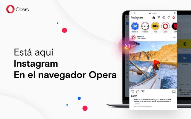 Opera para PC se desmarca del resto de navegadores con un acceso integrado a Instagram - 1, Foto 1