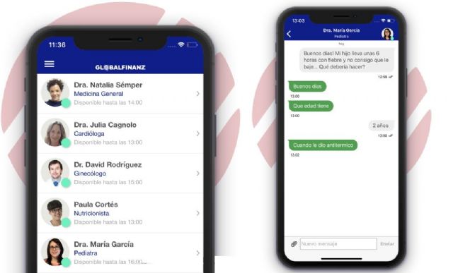 GLOBALFINANZ alcanza las 10.000 consultas médicas gratuitas a través de su app - 1, Foto 1