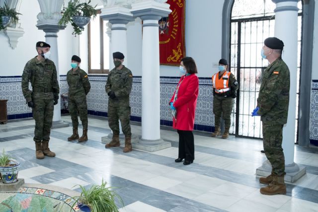 La ministra agradece a la Brigada Guadarrama XII sus 240 actuaciones en 8 provincias en la lucha contra el COVID-19 - 1, Foto 1