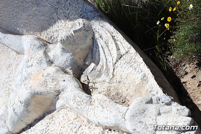 Unos vndalos destrozan una estacin del Va Crucis de La Santa - 38