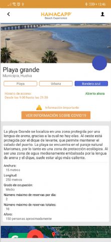 HAMACAPP, la solución para la seguridad y control de aforo en playas por el #COVID19 - 1, Foto 1