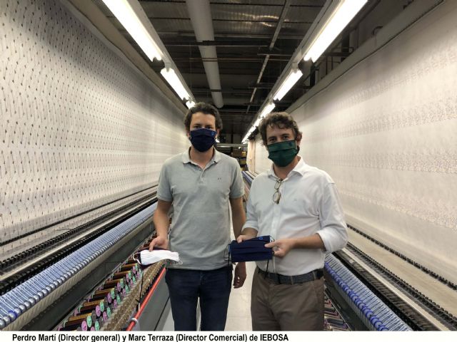 IEBOSA se reinventa como fabricante de máscaras personalizadas - 1, Foto 1