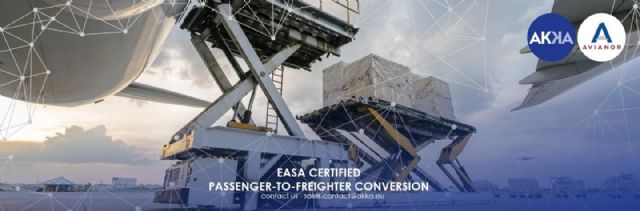 AKKA y Avianor ofrecen una solución certificada por la EASA para convertir aviones de pasajeros a cargueros - 1, Foto 1