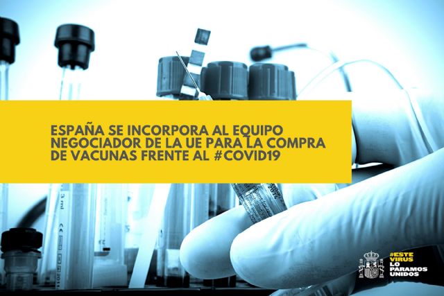 España se incorpora al equipo negociador de la Unión Europea para la compra de vacunas frente al COVID-19 - 1, Foto 1