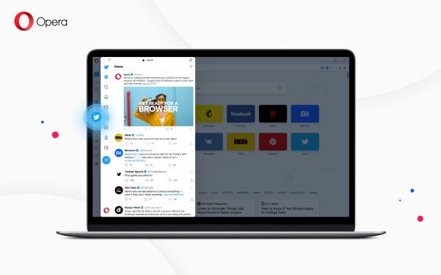 Opera se posiciona como el navegador más social media al incorporar Twitter a su barra lateral - 1, Foto 1