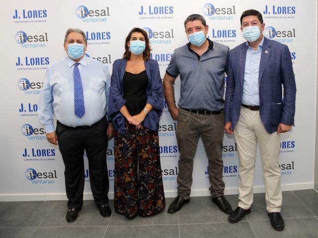 Itesal convierte la reapertura de Aluminios J. Lorés en una cita empresarial de la Arquitectura - 1, Foto 1