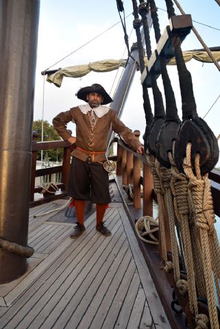 Los Tercio de Olivares recrearon la Historia de de la Navegacin española - 4