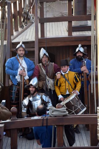Los Tercio de Olivares recrearon la Historia de de la Navegacin española - 5
