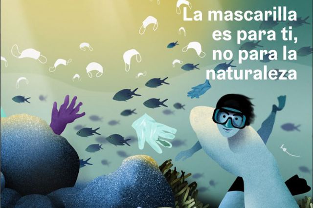 La mascarilla es para ti, no para la naturaleza - 1, Foto 1