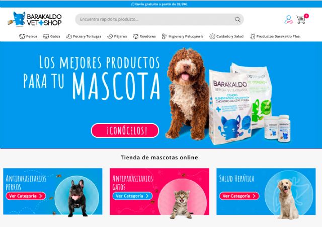 Barakaldo Tienda Veterinaria irrumpe en el mercado nacional de productos para mascotas - 1, Foto 1