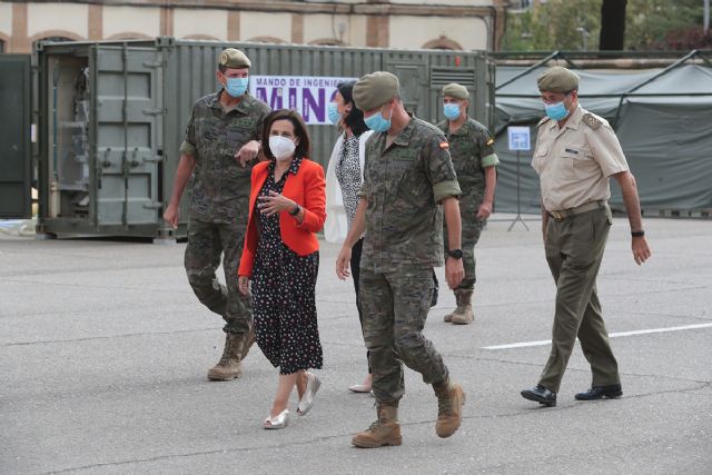 Margarita Robles elogia el gran trabajo del Mando de Ingenieros en apoyo a la ciudadanía - 1, Foto 1