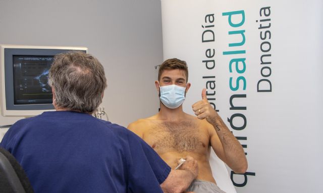 William Magarity, fichaje del GBC, pasa el reconocimiento médico en el Hospital de Día Quirónsalud Donostia - 1, Foto 1