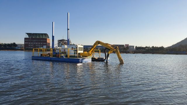 Baekkun Dredging, Co., Ltd presenta su nueva draga anfibia para vías fluviales estrechas y terrenos blandos - 1, Foto 1