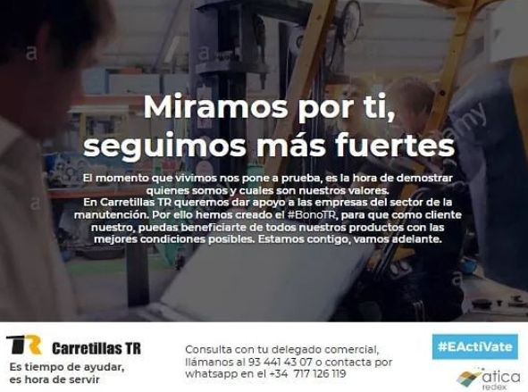 EActívate y Ática, acuerdos estratégicos de Carretillas TR para estos tiempos - 1, Foto 1