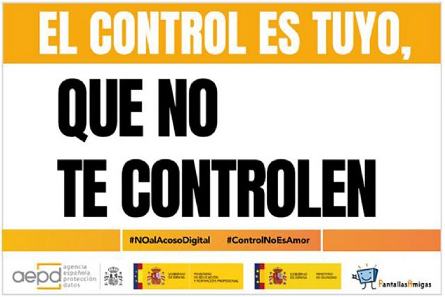 La AEPD y los ministerios de Igualdad y Educación, junto a Pantallas Amigas, ponen en marcha la campaña ´El control es tuyo, que no te controlen´ - 1, Foto 1