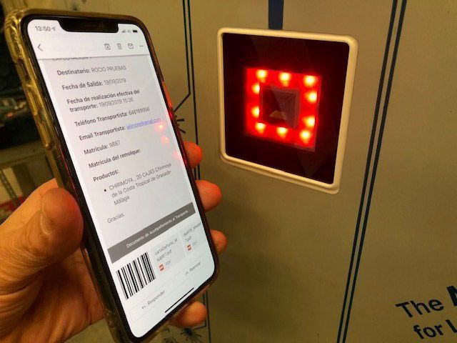 CALERO desarrolla un innovador sistema de lectura de código de barras para insertar los datos del DAT - 1, Foto 1