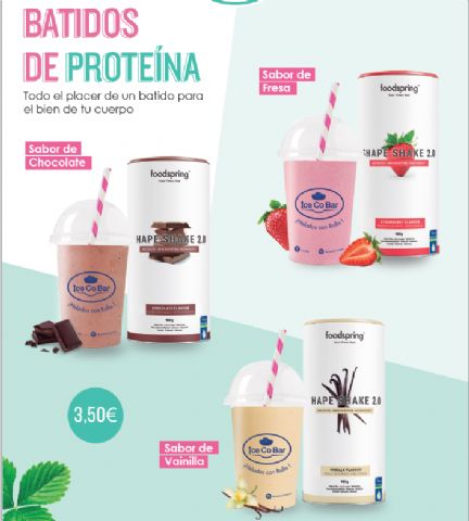 IceCoBar introduce en sus establecimientos los famosos batidos de proteínas FoodSpring - 1, Foto 1