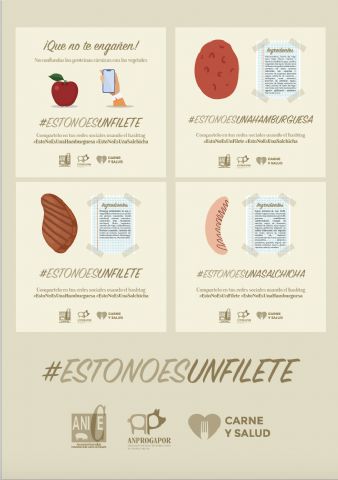 La industria ganadero-cárnica defiende las denominaciones cárnicas #EstoNoEsUnFilete - 1, Foto 1