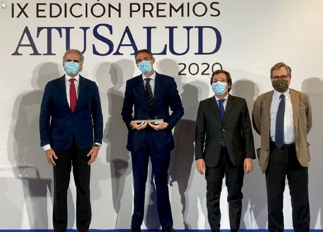 Juan Antonio Álvaro de la Parra: Este premio avala nuestro compromiso en la lucha contra la Covid - 1, Foto 1