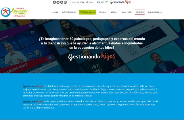 El colegio Leonardo da Vinci, situado en la sierra madrileña, ayuda a las familias a gestionar la educación de sus hijos - 1, Foto 1