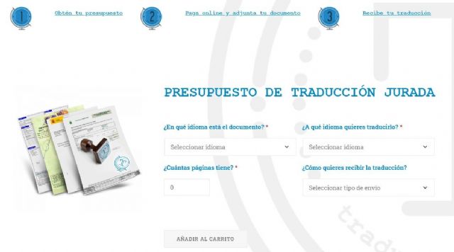 Tradutema lanza un nuevo sistema automatizado en línea para la traducción jurada de documentos - 1, Foto 1
