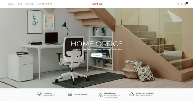 Actiu crea una división de consumo a través de un ecommerce para llevar los espacios de trabajo profesionales al hogar - 1, Foto 1