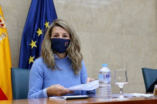 Yolanda Díaz aborda el Plan de Garantía Juvenil con la directora general del Instituto de la Juventud y con la presidenta del Consejo de la Juventud - 1, Foto 1