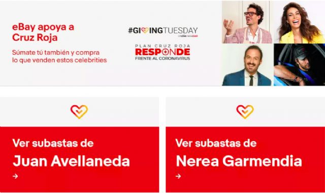 EBay Solidario se une a Giving Tuesday para apoyar el Plan Cruz Roja Responde - 1, Foto 1
