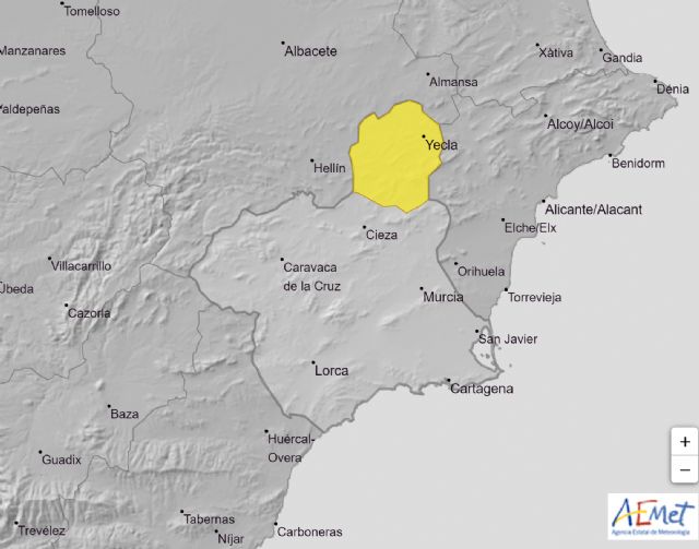 Meteorología advierte de viento de hasta 70 Km./h. hoy en el Altiplano de Murcia			 - 1, Foto 1