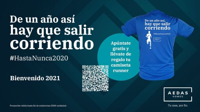 La promotora AEDAS Homes invita a salir corriendo del 2020 - 1, Foto 1