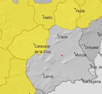 Meteorología mantiene aviso de nivel amarillo para hoypor viento en la Región de Murcia			 - 1, Foto 1
