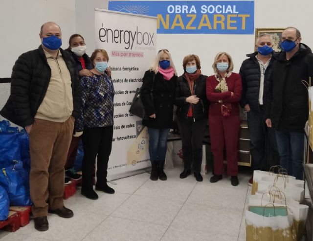 Energybox participa en la campaña solidaria de Navidad de la Asociación Nazaret - 1, Foto 1