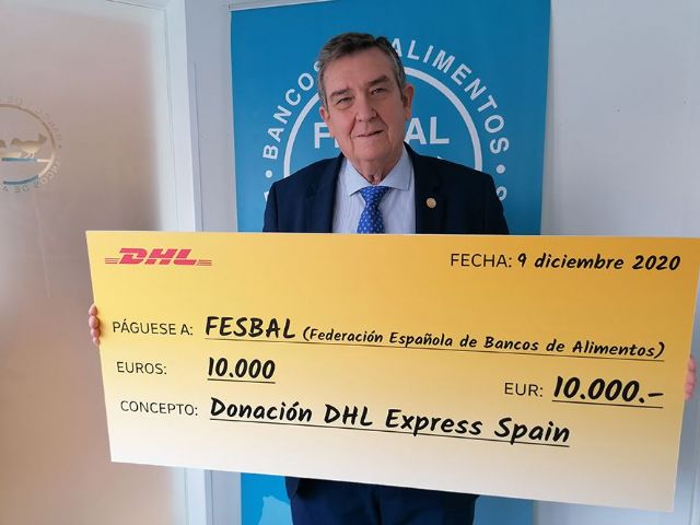 DHL Express dona 10.000â‚¬ a la Federación Española de Bancos de Alimentos (FESBAL) - 1, Foto 1