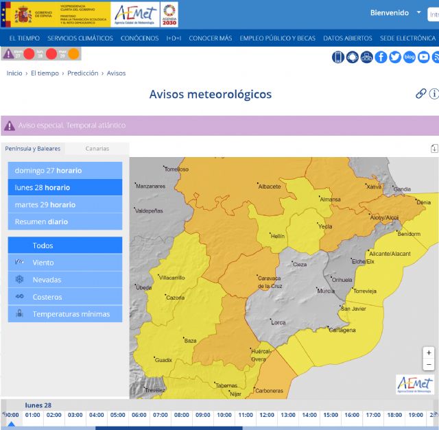 Aviso nivel naranja por viento en el Noroeste - 1, Foto 1