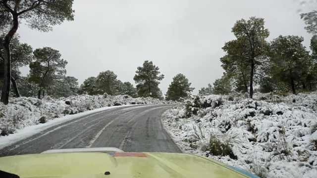 Ya hay nieve en Sierra Espuña - 4