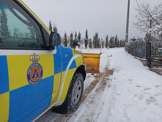 El 112 ha atendido, hasta las 12 h., 64 incidentes relacionados con las nevadas - 1, Foto 1