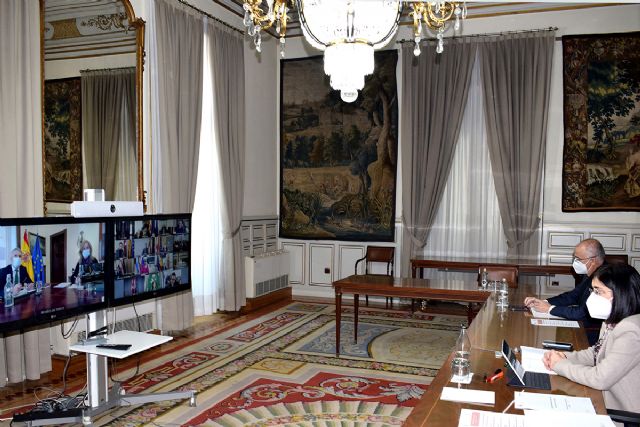 Grande-Marlaska y Darias se reúnen con las delegadas y delegados del Gobierno para abordar la situación en los distintos territorios tras la borrasca Filomena - 1, Foto 1