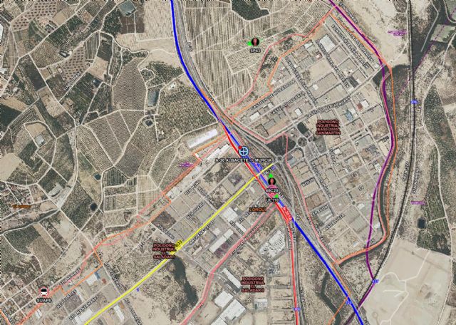 Fallece un hombre en un accidente de tráfico en la A-30 a la altura del Polígono Industrial de Lorquí - 1, Foto 1