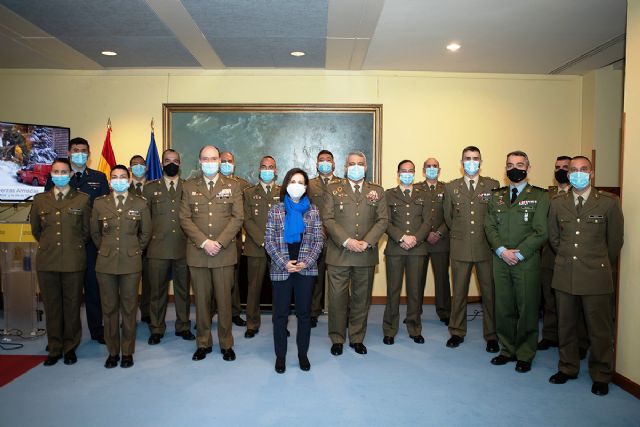 Margarita Robles reconoce el gran trabajo de la UME y del Ejército de Tierra en la borrasca Filomena - 1, Foto 1