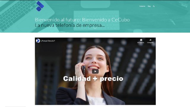Centralita virtual: CeCubo estrena nueva página web - 1, Foto 1