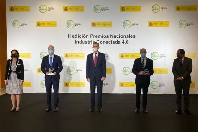 Los Premios Nacionales de la Industria Conectada 4.0 galardonan a Aves Nobles y Contadores de Agua de Zaragoza - 1, Foto 1